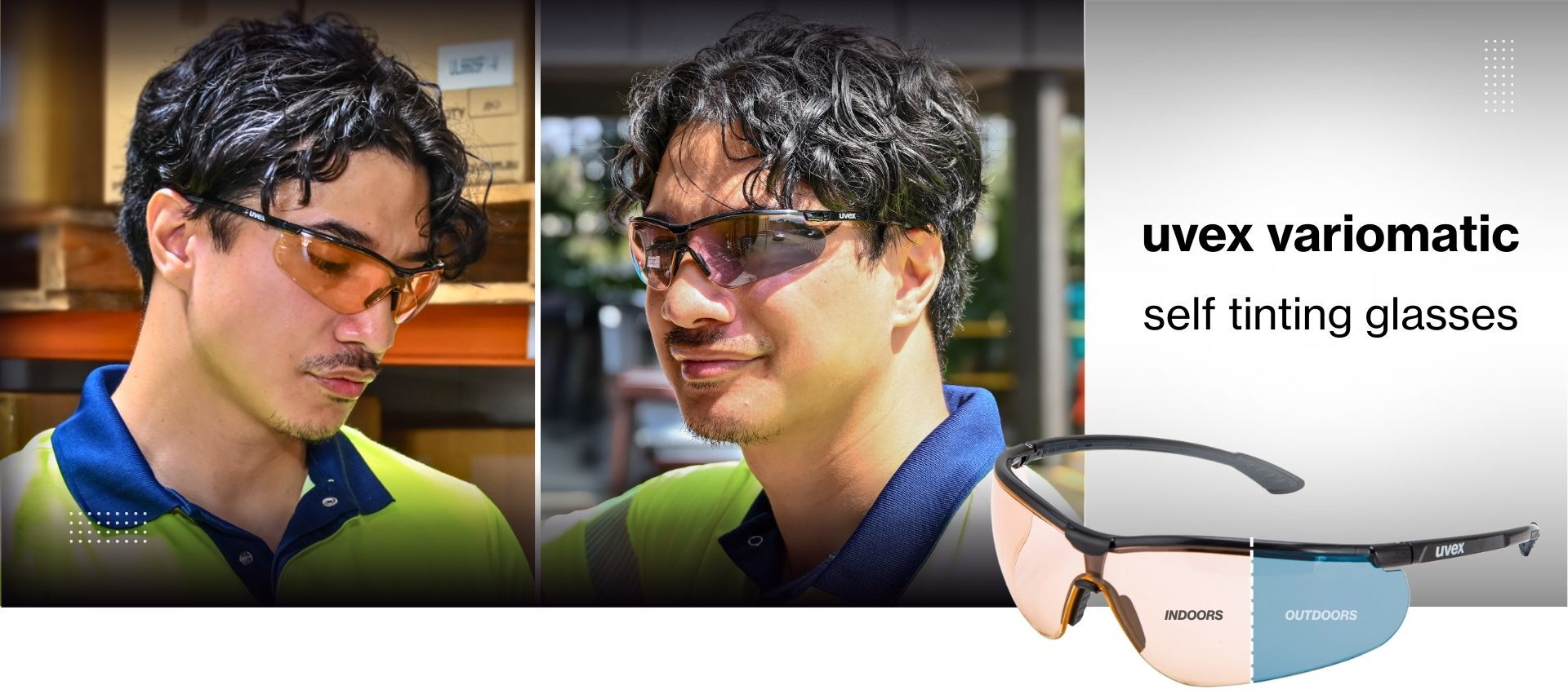 オッチさん専用！！uvex variomatic (調光) uvex variomatic | Photochromic Safety Glasses| Australia & New Zealand